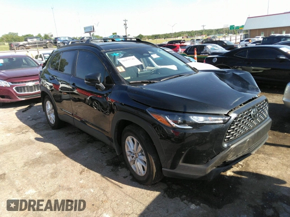 2023 Toyota Corolla Cross LE z VIN 7MUCAAAG4PV043720, wystawiony jako IAAI lot #36955746 z przebiegiem Nie podano mil oraz . Historia ofert i sprzedaży dostępna na DreamBid. Obrazek 1.