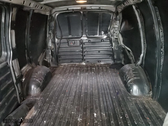 2009 Chevrolet Express Cargo Van with VIN 1GCFG15X591139565, listed as a Copart auction lot 86722474 with 260,502 mi miles and Salvage Title. Bid and sale history available at carsss.com. Image 10.