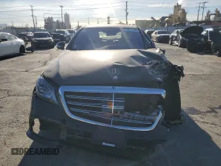 2020 Mercedes-Benz S-Class S 560 with VIN WDDUG8DB8LA523987, listed as a Copart auction lot 42517405 with 77,649 mi miles and Salvage Title. Bid and sale history available at carsss.com. Image 5.
