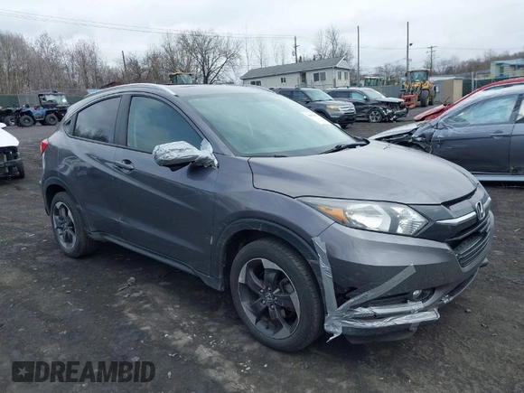 2018 Honda HR-V EX-L Navi with VIN 3CZRU6H7XJM718812, listed as a IAAI auction lot 41875621 with 148,531 mi miles. Bid and sale history available at carsss.com. Image 1.