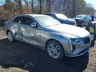 2024 Cadillac CT4 Luxury with VIN 1G6DK5RK0R0103609, listed as a IAAI auction lot 41693905 with 16,051 mi miles. Bid and sale history available at carsss.com. Image 6.