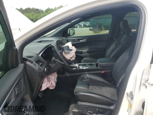 2021 Ford Edge ST z VIN 2FMPK4AP0MBA58542, wystawiony jako Copart lot #53996435 z przebiegiem Nie podano mil oraz Szkoda całkowita • Salvage title. Historia ofert i sprzedaży dostępna na DreamBid. Obrazek 7.