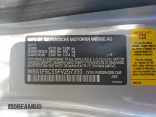 2015 BMW 2 Series 228i z VIN WBA1F5C55FV257350, wystawiony jako Copart lot #61639045 z przebiegiem 63 759 mil mil oraz Czysty tytuł • Clean title. Historia ofert i sprzedaży dostępna na DreamBid. Obrazek 12.