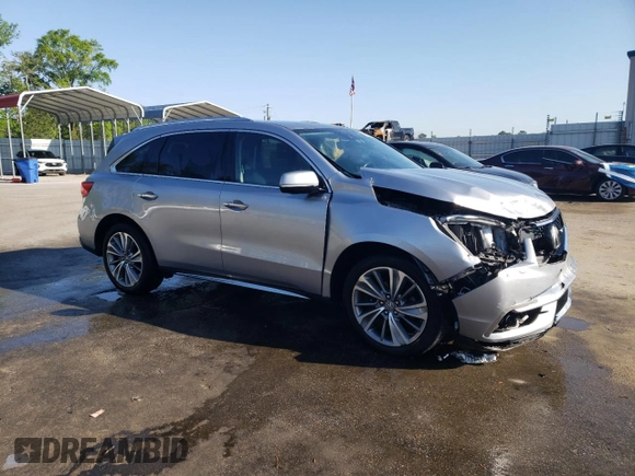 2018 Acura MDX Technology z VIN 5J8YD4H55JL028375, wystawiony jako Copart lot #52924165 z przebiegiem 66 378 mil mil oraz Szkoda całkowita • Salvage title. Historia ofert i sprzedaży dostępna na DreamBid. Obrazek 4.