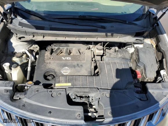 2010 Nissan Murano S with VIN JN8AZ1MUXAW004072, listed as a Copart auction lot 48004365 with 106,234 mi miles and Salvage Title. Bid and sale history available at carsss.com. Image 11.