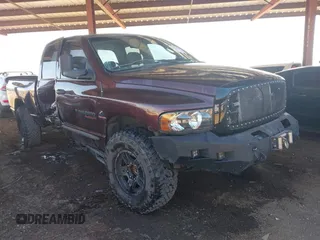 2004 Dodge 2500 SLT with VIN 3D7KU28C64G181684, listed as a IAAI auction lot 41372105 with 281,313 mi miles. Bid and sale history available at carsss.com. Image 1.