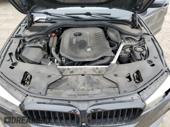 2018 BMW 5 Series 540i with VIN WBAJE5C5XJWA95322, listed as a Copart auction lot 60434385 with 73,073 mi miles and Salvage title. Bid and sale history available at DreamBid. Image 11.