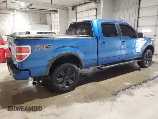 2011 Ford F-150 XLT with VIN 1FTFW1ET2BFC32004, listed as a Copart auction lot 53312555 with 146,096 mi miles and Salvage Title. Bid and sale history available at carsss.com. Image 3.