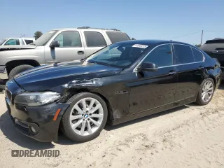 2016 BMW 5 Series 535i with VIN WBA5B1C50GG552464, listed as a Copart auction lot 61846815 with 152,475 mi miles and Salvage title. Bid and sale history available at DreamBid. Image 1.
