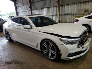 2017 BMW 7 Series 740i with VIN WBA7E2C52HG739888, listed as a Copart auction lot 72703492 with 94,241 mi miles. Bid and sale history available at carsss.com. Image 4.
