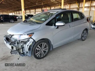 2015 Honda Fit EX-L z VIN 3HGGK5H86FM758187, wystawiony jako Copart lot #56196825 z przebiegiem 122 482 mil mil oraz Szkoda całkowita • Salvage title. Historia ofert i sprzedaży dostępna na DreamBid. Obrazek 1.