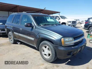 2004 Chevrolet TrailBlazer LS with VIN 1GNDS13S742214645, listed as a IAAI auction lot 41546925 with 165,546 mi miles. Bid and sale history available at carsss.com. Image 1.