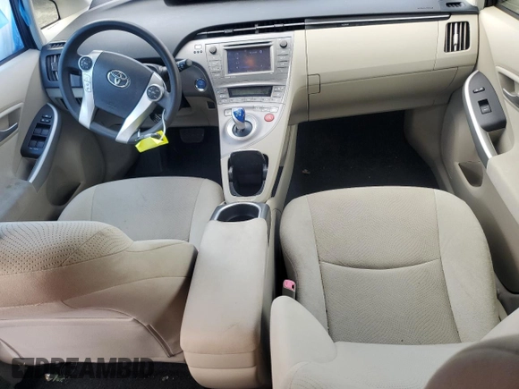 2012 Toyota Prius One z VIN JTDKN3DU8C5401215, wystawiony jako Copart lot #57703315 z przebiegiem 76 326 mil mil oraz Szkoda całkowita • Salvage title. Historia ofert i sprzedaży dostępna na DreamBid. Obrazek 8.