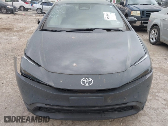 2024 Toyota Prius LE with VIN JTDACAAUXR3020786, listed as a IAAI auction lot 42113603 with 27,630 mi miles. Bid and sale history available at carsss.com. Image 12.