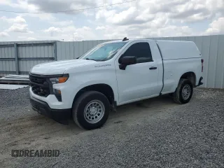 2023 Chevrolet Silverado 1500 Work Truck with VIN 3GCNAAEK5PG347820, listed as a Copart auction lot 56279775 with 125,782 mi miles and Clean Title. Bid and sale history available at DreamBid. Image 1.