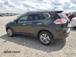 2015 Nissan Rogue SV with VIN 5N1AT2MV0FC871268, listed as a Copart auction lot 54258755 with 89,786 mi miles and Salvage Title. Bid and sale history available at DreamBid. Image 2.