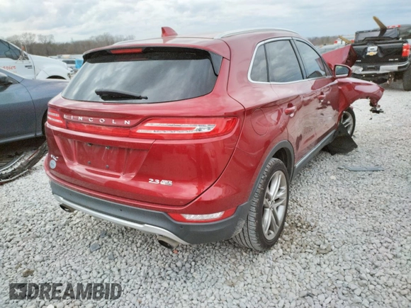2016 Lincoln MKC Reserve with VIN 5LMTJ3DHXGUJ31945, listed as a Copart auction lot 35065722 with 97,806 mi miles and Clean title. Bid and sale history available at DreamBid. Image 4.