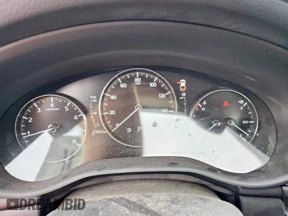 2022 Mazda 3 S with VIN 3MZBPAAL7NM304933, listed as a Copart auction lot 60727995 with 27,642 mi miles and Salvage title. Bid and sale history available at DreamBid. Image 9.