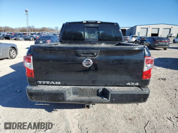 2021 Nissan Titan S with VIN 1N6AA1EC6MN529887, listed as a Copart auction lot 41435545 with 65,479 mi miles and Salvage title. Bid and sale history available at DreamBid. Image 6.