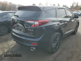 2019 Acura RDX w/A-Spec Pkg with VIN 5J8TC2H64KL019405, listed as a Copart auction lot 75897483 with 51,533 mi miles. Bid and sale history available at carsss.com. Image 3.
