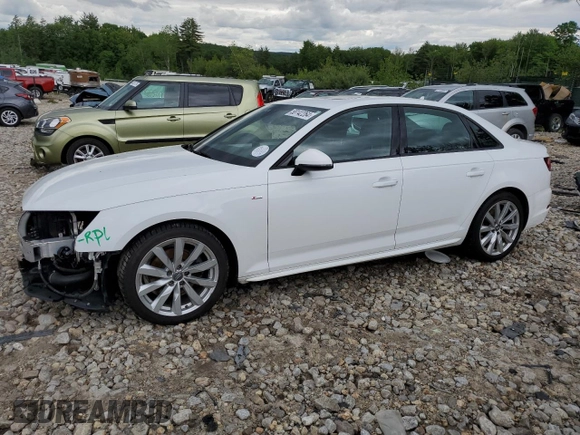 2018 Audi A4 Premium с VIN WAUKMAF42JA009028, выставлен на аукционе Copart как лот 58142264 с пробегом 66 206 миль миль и Списание • Salvage title. История ставок и продаж доступна на DreamBid. Изображение 1.