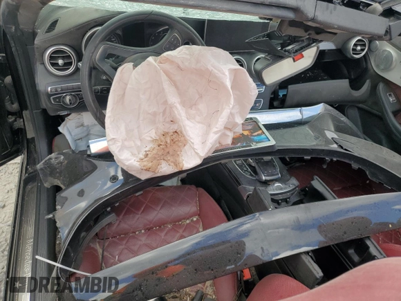 2018 Mercedes-Benz C 300 with VIN WDDWK4KB6JF643371, listed as a Copart auction lot 84370124 with Not provided miles and Salvage title. Bid and sale history available at DreamBid. Image 8.