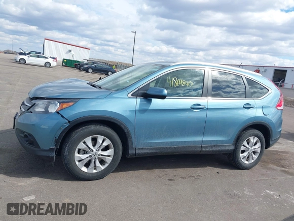 2014 Honda CR-V EX-L with VIN 2HKRM4H70EH618093, listed as a IAAI auction lot 41864840 with 23,065 mi miles. Bid and sale history available at carsss.com. Image 14.