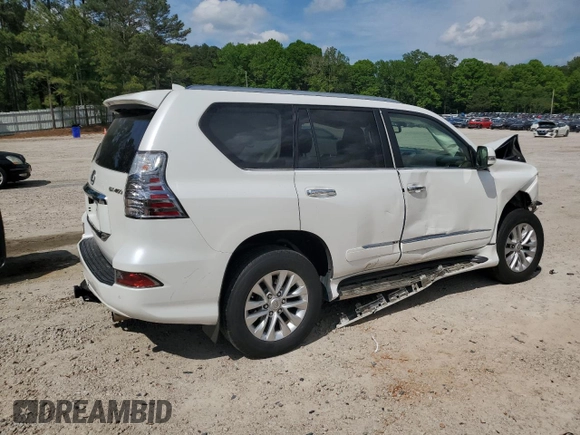 2018 Lexus GX 460 with VIN JTJBM7FX3J5187908, listed as a Copart auction lot 53355375 with 130,968 mi miles and Salvage title. Bid and sale history available at DreamBid. Image 3.