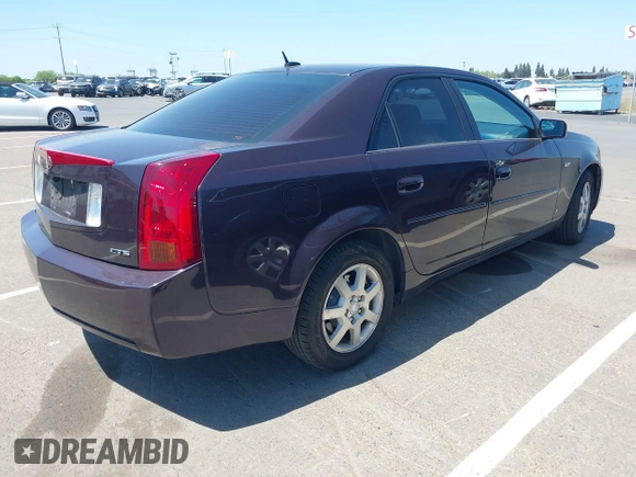 2006 Cadillac CTS with VIN 1G6DM57T960172543, listed as a IAAI auction lot 42183049 with 93,073 mi miles. Bid and sale history available at carsss.com. Image 4.