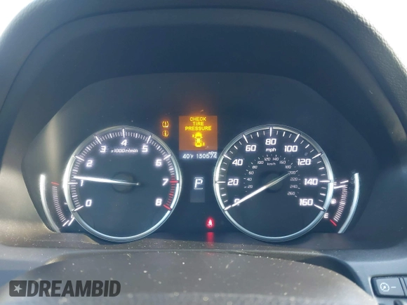 2017 Acura TLX V6 with VIN 19UUB2F30HA001844, listed as a IAAI auction lot 41803144 with 130,574 mi miles and . Bid and sale history available at DreamBid. Image 7.