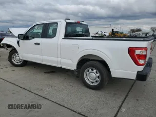 2022 Ford F-150 XL z VIN 1FTEX1CB2NKE71227, wystawiony jako Copart lot #41760385 z przebiegiem 27 946 mil mil oraz Szkoda całkowita • Salvage title. Historia ofert i sprzedaży dostępna na DreamBid. Obrazek 2.