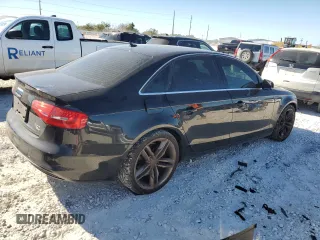 2013 Audi A4 Prestige with VIN WAUKFAFL2DA162742, listed as a Copart auction lot 80587374 with 184,580 mi miles and Salvage Title. Bid and sale history available at carsss.com. Image 3.
