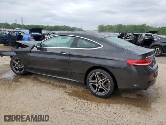 2019 Mercedes-Benz C 300 z VIN WDDWJ8EBXKF837960, wystawiony jako Copart lot #53972945 z przebiegiem 47 660 mil mil oraz Szkoda całkowita • Salvage title. Historia ofert i sprzedaży dostępna na DreamBid. Obrazek 2.