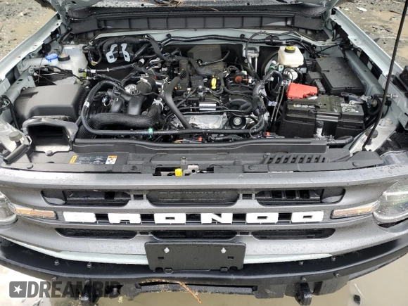 2024 Ford Bronco Big Bend with VIN 1FMDE7AH7RLB13323, listed as a Copart auction lot 56677485 with 1,357 mi miles and Salvage title. Bid and sale history available at DreamBid. Image 12.
