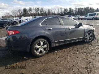 2012 Acura TSX Tech Pkg with VIN JH4CU2F62CC008451, listed as a Copart auction lot 45272625 with 179,434 mi miles and Salvage Title. Bid and sale history available at carsss.com. Image 3.