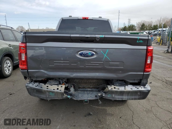 2022 Ford F-150 XL с VIN 1FTFW1ED5NFA17603, выставлен на аукционе Copart как лот 47524765 с пробегом 65 753 миль миль и Списание • Salvage title. История ставок и продаж доступна на DreamBid. Изображение 6.