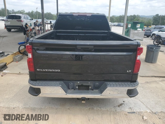 2020 Chevrolet Silverado 1500 LT with VIN 1GCRYDED2LZ161646, listed as a Copart auction lot 54056965 with 174,986 mi miles and Salvage Title. Bid and sale history available at DreamBid. Image 6.