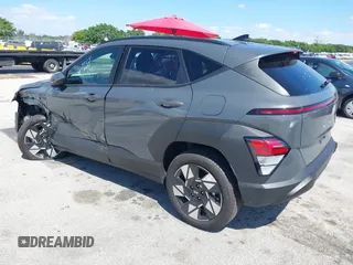 2025 Hyundai Kona SEL with VIN KM8HBCAB6SU232611, listed as a IAAI auction lot 42016054 with 6,383 mi miles. Bid and sale history available at carsss.com. Image 3.