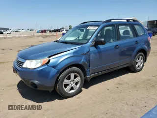2010 Subaru Forester X with VIN JF2SH6BC8AH914738, listed as a Copart auction lot 60211895 with 182,430 mi miles and Salvage title. Bid and sale history available at DreamBid. Image 1.