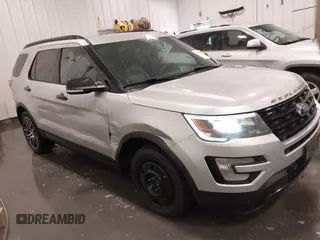 2016 Ford Explorer Sport z VIN 1FM5K8GT9GGD27511, wystawiony jako IAAI lot #42031898 z przebiegiem 113 335 mil mil oraz . Historia ofert i sprzedaży dostępna na DreamBid. Obrazek 1.