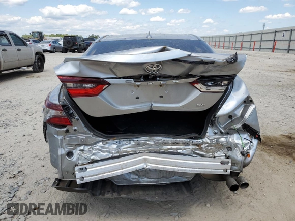2021 Toyota Camry SE Nightshade with VIN 4T1G11AK5MU515443, listed as a Copart auction lot 52325085 with 55,963 mi miles and Salvage Title. Bid and sale history available at DreamBid. Image 6.