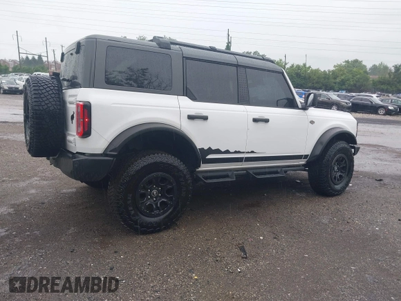 2023 Ford Bronco с VIN 1FMEE5DP6PLB75580, выставлен на аукционе IAAI как лот 42616341 с пробегом 23 098 миль миль и . История ставок и продаж доступна на DreamBid. Изображение 4.