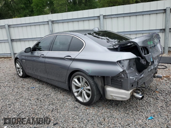 2016 BMW 5 Series 535i with VIN WBA5B1C51GG552828, listed as a Copart auction lot 52006305 with 41,331 mi miles and Salvage Title. Bid and sale history available at DreamBid. Image 2.