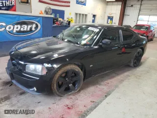 2007 Dodge Charger R/T with VIN 2B3KA53HX7H851458, listed as a Copart auction lot 49334375 with 166,330 mi miles and Salvage Title. Bid and sale history available at carsss.com. Image 1.