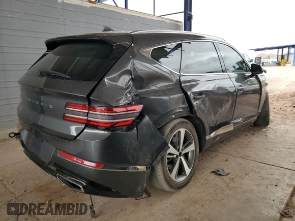 2021 Genesis GV80 с VIN KMUHB4SB1MU036701, выставлен на аукционе Copart как лот 55996755 с пробегом 54 990 миль миль и Списание • Salvage title. История ставок и продаж доступна на DreamBid. Изображение 3.