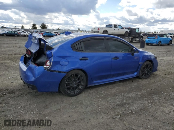 2021 Subaru WRX Premium with VIN JF1VA1C66M9823810, listed as a Copart auction lot 49930085 with 64,902 mi miles and Salvage Title. Bid and sale history available at carsss.com. Image 3.