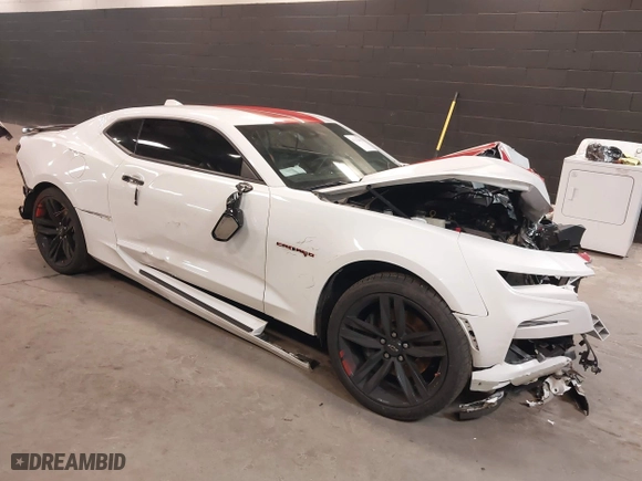 2021 Chevrolet Camaro 2SS with VIN 1G1FH1R72M0137254, listed as a IAAI auction lot 41212625 with 20,023 mi miles. Bid and sale history available at carsss.com. Image 1.