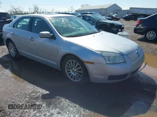 2009 Mercury Milan Premier with VIN 3MEHM08149R628725, listed as a IAAI auction lot 41981504 with 189,652 mi miles. Bid and sale history available at carsss.com. Image 1.