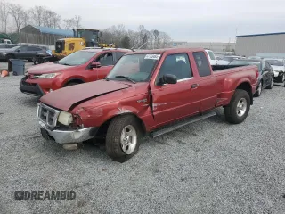 2000 Ford Ranger XL with VIN 1FTZR15V1YTB05504, listed as a Copart auction lot 47763485 with 211,756 mi miles and Salvage Title. Bid and sale history available at carsss.com. Image 1.
