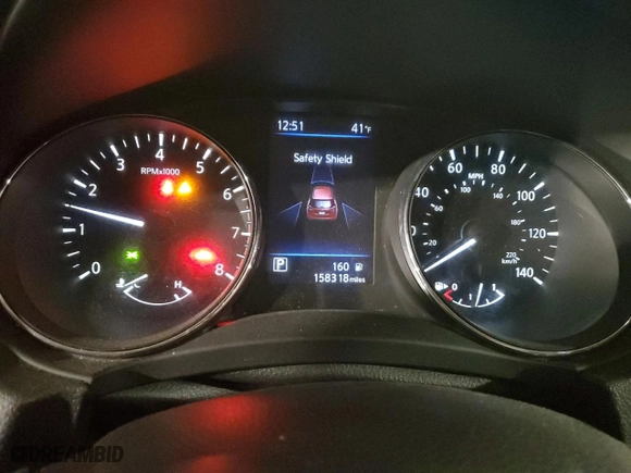 2018 Nissan Rogue SV with VIN 5N1AT2MV6JC779686, listed as a Copart auction lot 82336034 with 158,318 mi miles and Salvage Title. Bid and sale history available at carsss.com. Image 9.